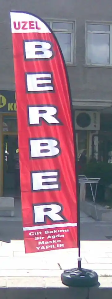 Erkek Kuaförü Yelken Bayrağı-19