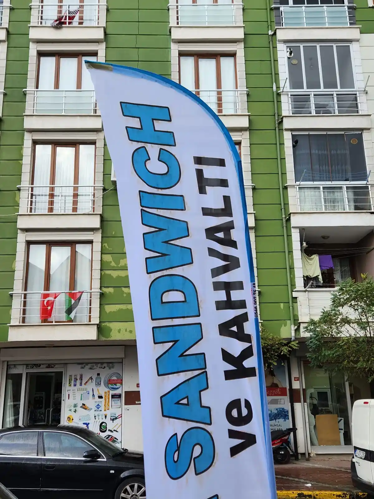 Kahvaltı Yelken Bayrağı-6