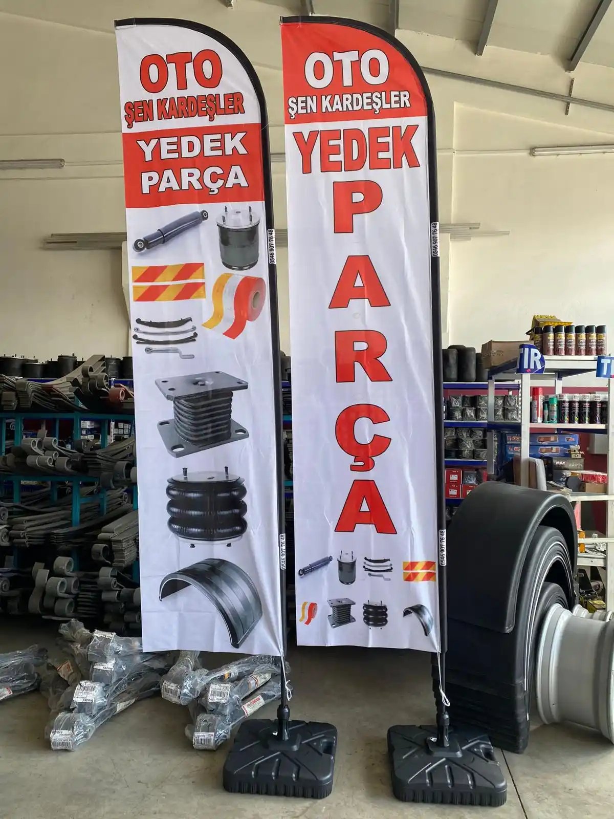 Oto Tamirci Yelken Bayrağı-5