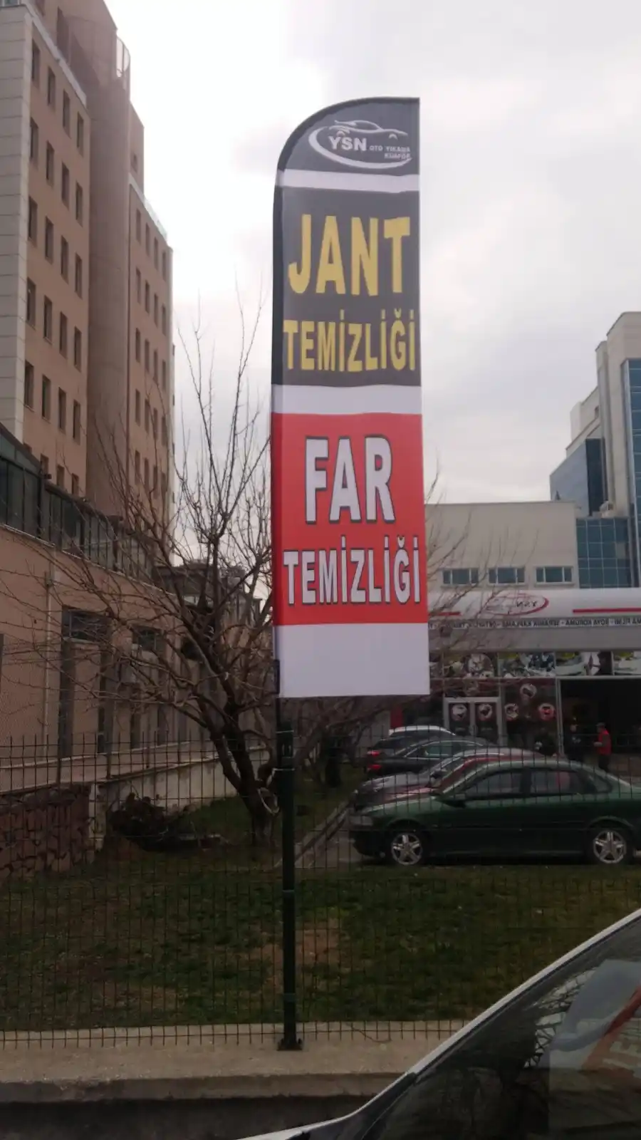 Oto Yıkama Yelken Bayrağı-19