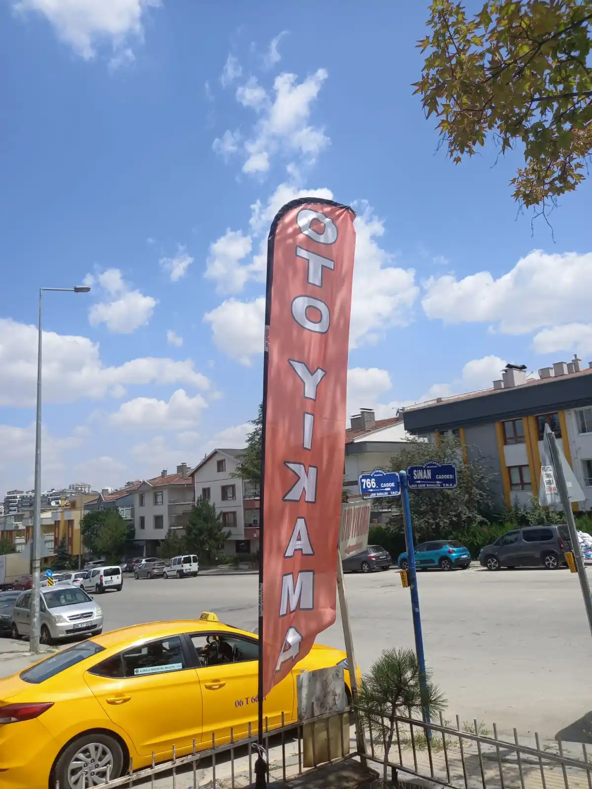 Oto Yıkama Yelken Bayrağı-24