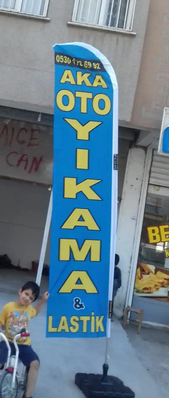 Oto Yıkama Yelken Bayrağı-35